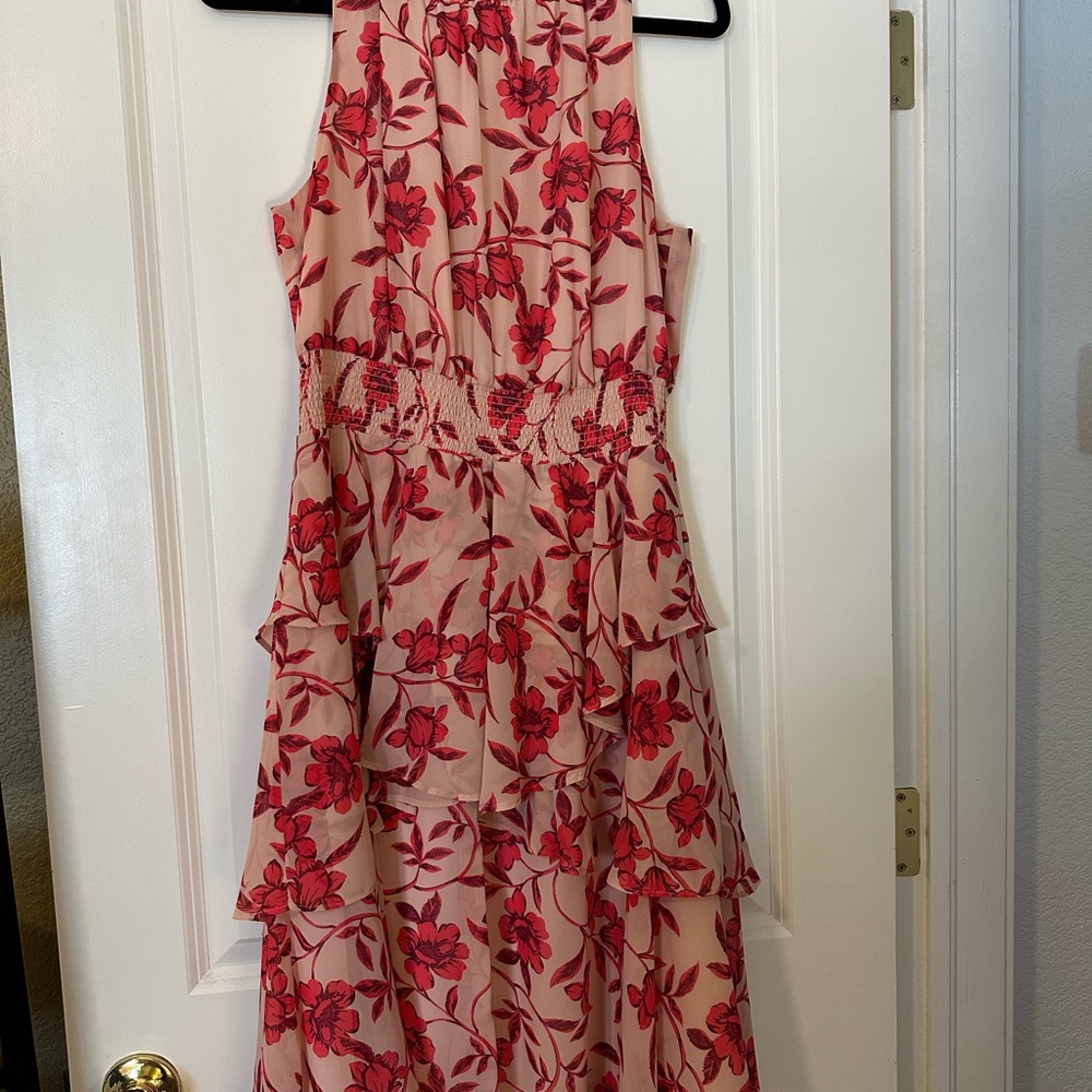 Eliza J High Neck Cocktail Dress